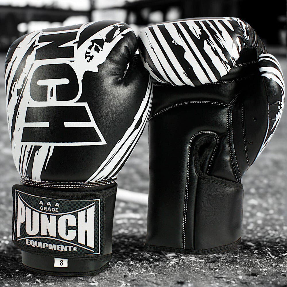 BOXING GLOVES - Youth (8-14yo) - 8oz - BLACK